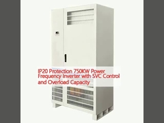 IP20 보호 750KW 전력 주파수 변환기 SVC 제어 및 과부하 용량
